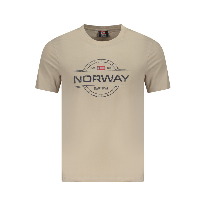 NORWAY 1963 T-SHIRT MANICHE CORTE UOMO BEIGE