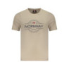 NORUEGA 1963 CAMISETA DE MANGA CORTA PARA HOMBRE BEIGE