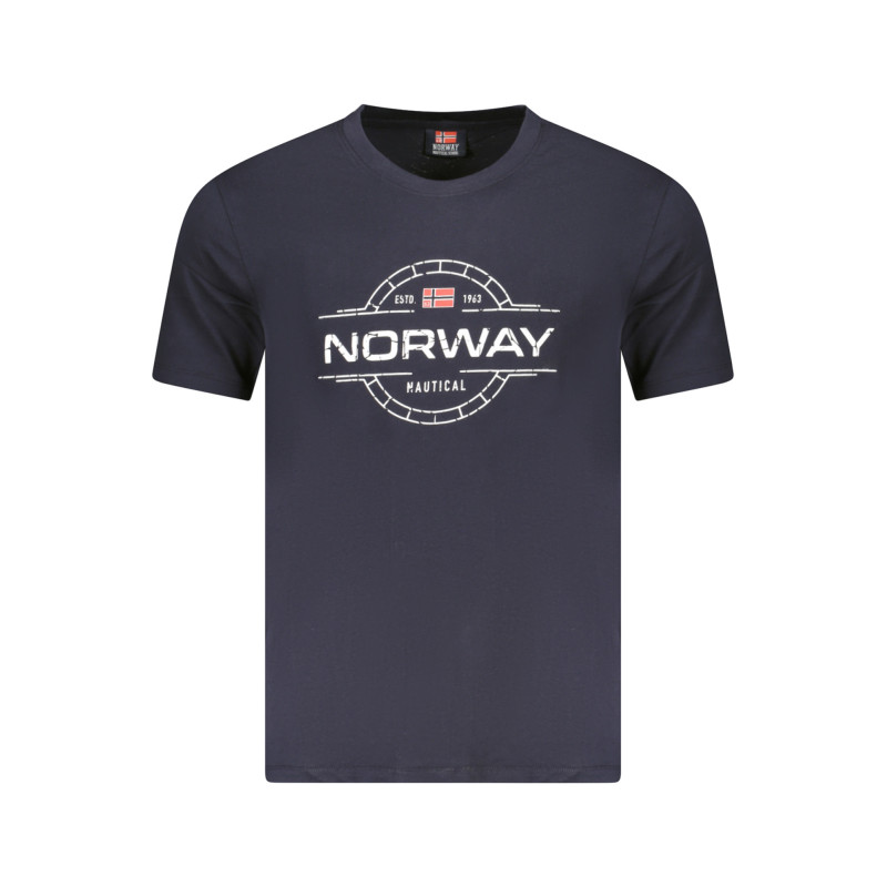 NORWAY 1963 MEN'S SHORT SLEEVE T-SHIRT BLUE