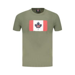 NORUEGA 1963 CAMISETA DE MANGA CORTA PARA HOMBRE VERDE