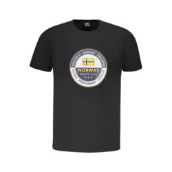 NORWAY 1963 T-SHIRT MANICHE CORTE UOMO NERO