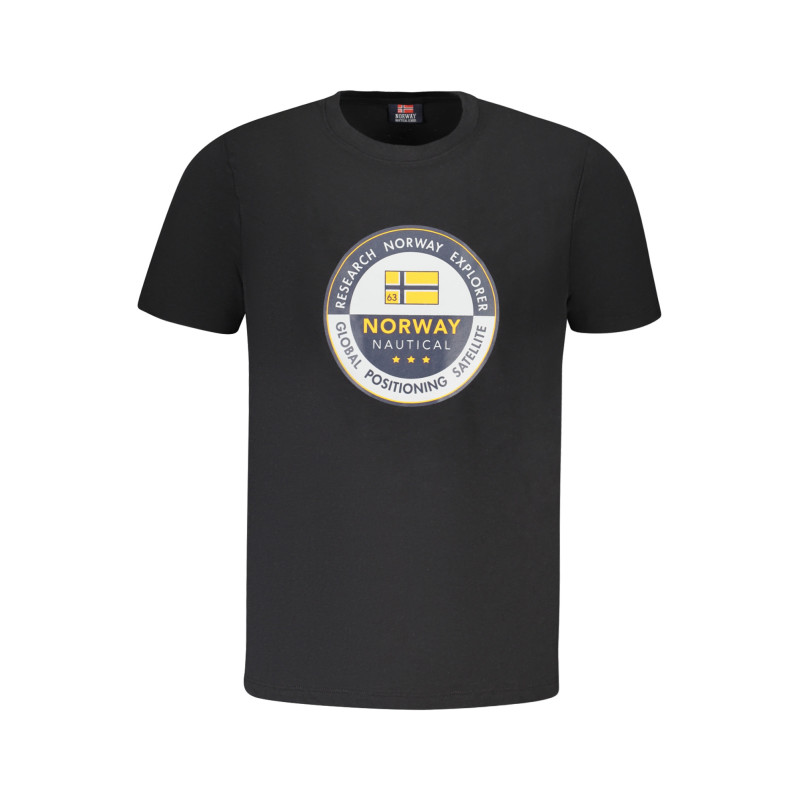 NORWEGEN 1963 HERREN KURZARM T-SHIRT SCHWARZ