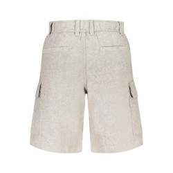 BOSS PANTALONE SHORT UOMO GRIGIO