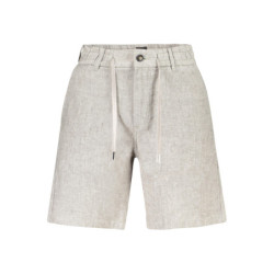 BOSS Herren Bermudahose Grau