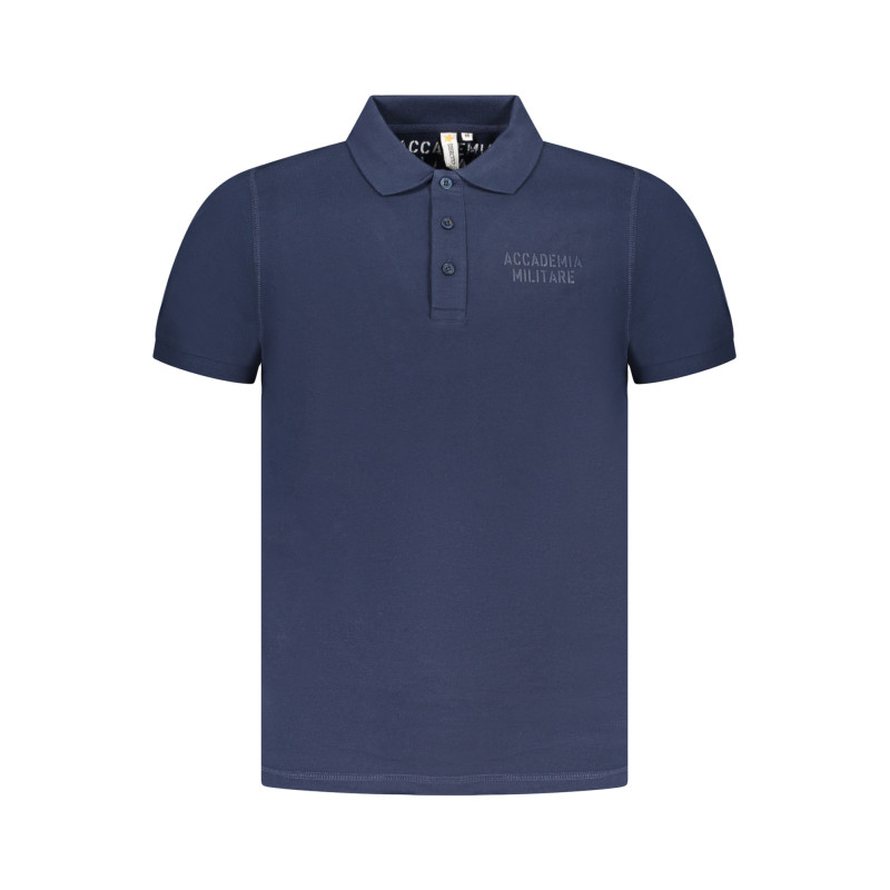 ACCADEMIA MILITARE POLO MANICHE CORTE UOMO BLU