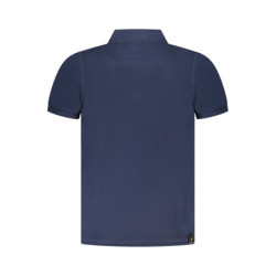 MILITARY ACADEMY MEN'S BLUE SHORT SLEEVE POLO
