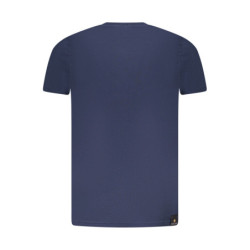 CAMISETA DE MANGA CORTA AZUL PARA HOMBRE DE LA ACADEMIA MILITAR