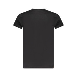 CAMISETA DE MANGA CORTA NEGRA DE HOMBRE DE LA ACADEMIA MILITAR