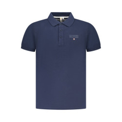 ACCADEMIA MILITARE POLO MANICHE CORTE UOMO BLU