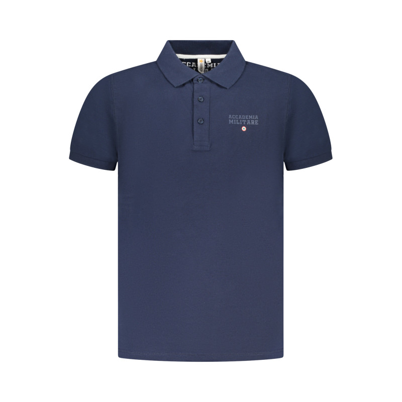 ACCADEMIA MILITARE POLO MANICHE CORTE UOMO BLU
