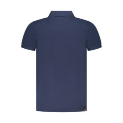 MILITARY ACADEMY MEN'S BLUE SHORT SLEEVE POLO