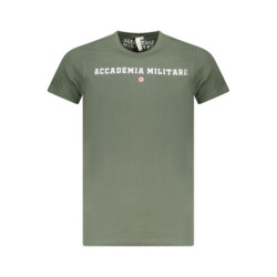 CAMISETA DE MANGA CORTA DE LA ACADEMIA MILITAR PARA HOMBRE VERDE