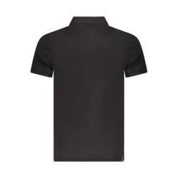 ARMY 1659 BLACK MEN'S SHORT SLEEVE POLO