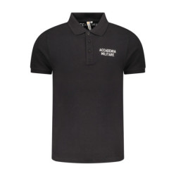 POLO DE MANGA CORTA NEGRO DE HOMBRE DE LA ACADEMIA MILITAR