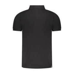 POLO DE MANGA CORTA NEGRO DE HOMBRE DE LA ACADEMIA MILITAR