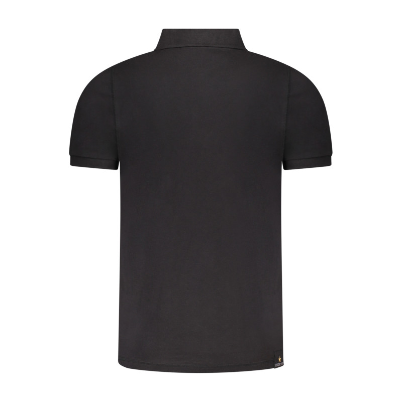 POLO DE MANGA CORTA NEGRO DE HOMBRE DE LA ACADEMIA MILITAR