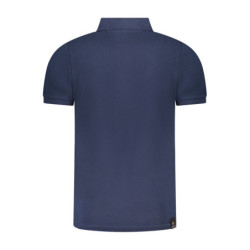 MILITARY ACADEMY MEN'S BLUE SHORT SLEEVE POLO