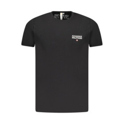 T-SHIRT NOIR À MANCHES COURTES POUR HOMMES DE L'ACADÉMIE MILITAIRE