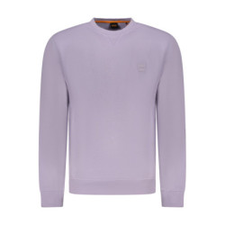 SUDADERA CON CREMALLERA BOSS PURPLE PARA HOMBRE