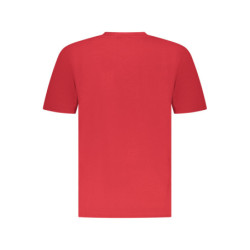 US GRAND MEN'S SHORT-SLEEVED RED T-SHIRT