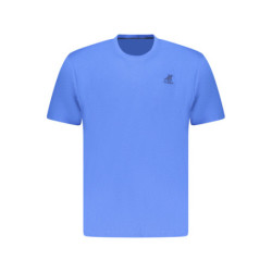 US GRAND Herren-T-Shirt mit kurzen Ärmeln, blau