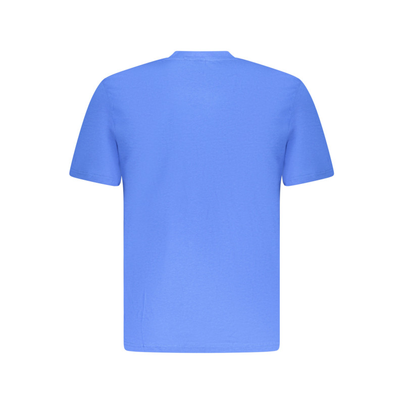 US GRAND Herren-T-Shirt mit kurzen Ärmeln, blau