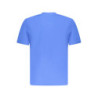 T-shirt à manches courtes bleu pour homme US GRAND