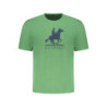 U.S. GRAND T-SHIRT MANICHE CORTE UOMO VERDE