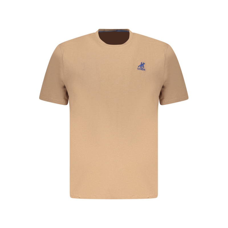 U.S. GRAND T-SHIRT MANICHE CORTE UOMO MARRONE