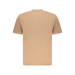 US GRAND MEN'S SHORT-SLEEVE T-SHIRT BROWN