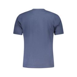 US GRAND Herren-T-Shirt mit kurzen Ärmeln, blau