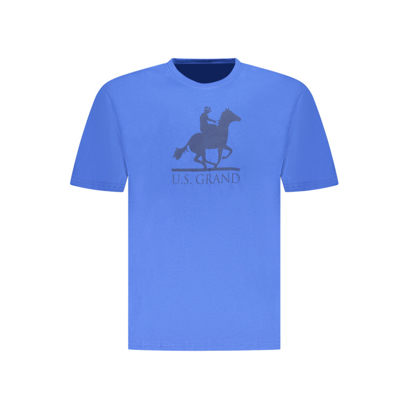 U.S. GRAND T-SHIRT MANICHE CORTE UOMO BLU