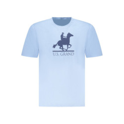 T-shirt à manches courtes pour homme US GRAND, bleu