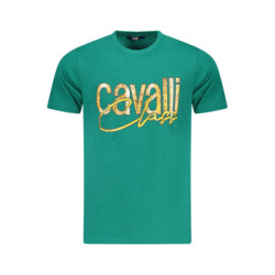 CAVALLI CLASS SHORT SLEEVE T-SHIRT MEN GREEN