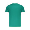 CAVALLI CLASS T-SHIRT MANICHE CORTE UOMO VERDE
