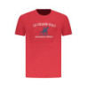 U.S. GRAND T-SHIRT MANICHE CORTE UOMO ROSSO