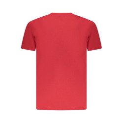U.S. GRAND T-SHIRT MANICHE CORTE UOMO ROSSO