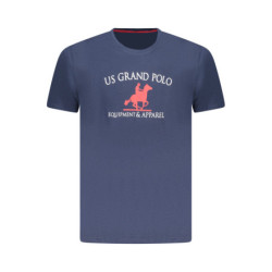 U.S. GRAND T-SHIRT MANICHE CORTE UOMO BLU