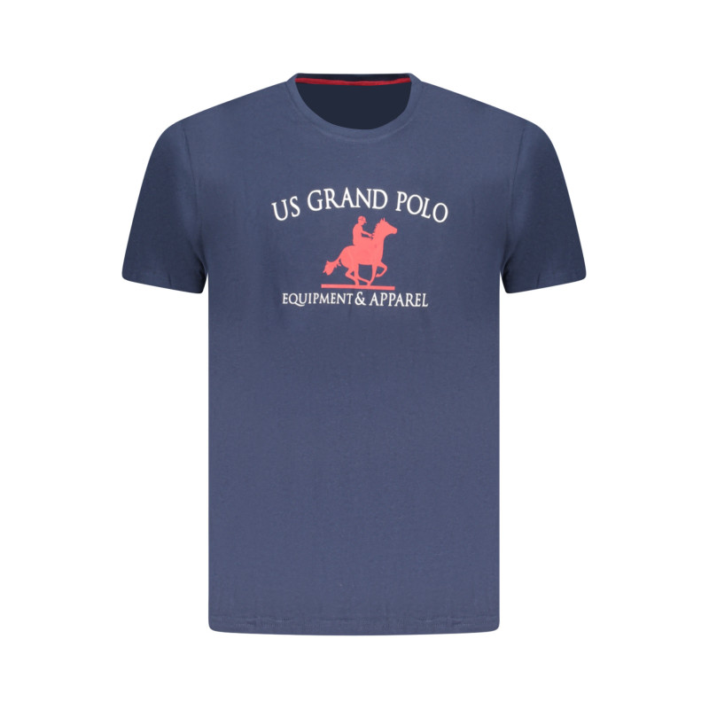 US GRAND MEN'S SHORT-SLEEVE T-SHIRT BLUE