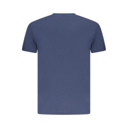 US GRAND Herren-T-Shirt mit kurzen Ärmeln, blau