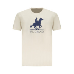 U.S. GRAND T-SHIRT MANICHE CORTE UOMO BEIGE