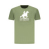 US GRAND MEN'S SHORT-SLEEVED GREEN T-SHIRT