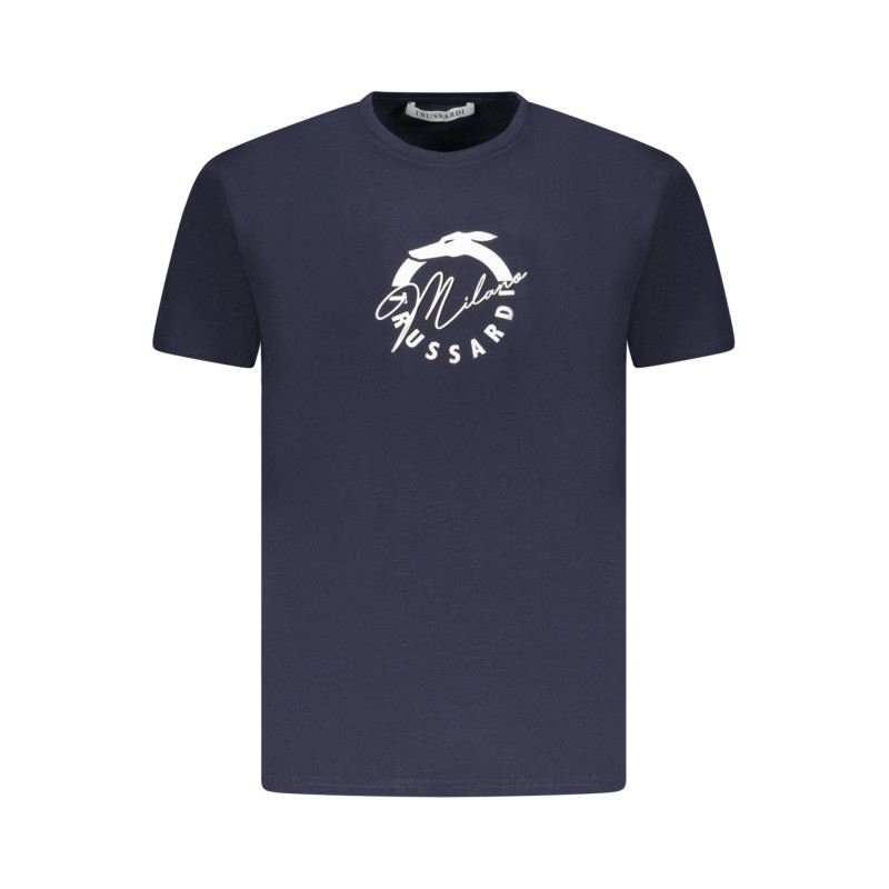 TRUSSARDI T-SHIRT MANICHE CORTE UOMO BLU