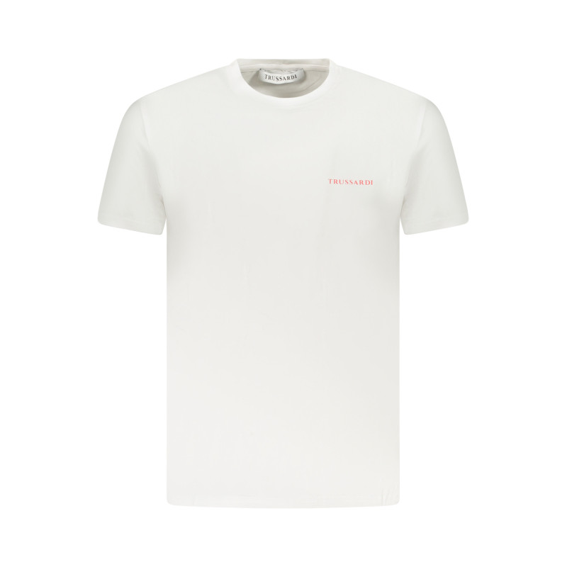 T-SHIRT À MANCHES COURTES TRUSSARDI HOMME BLANC