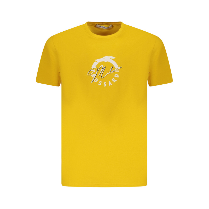 TRUSSARDI SHORT SLEEVE T-SHIRT MEN YELLOW