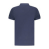 POLO TRUSSARDI MANGA CORTA HOMBRE AZUL