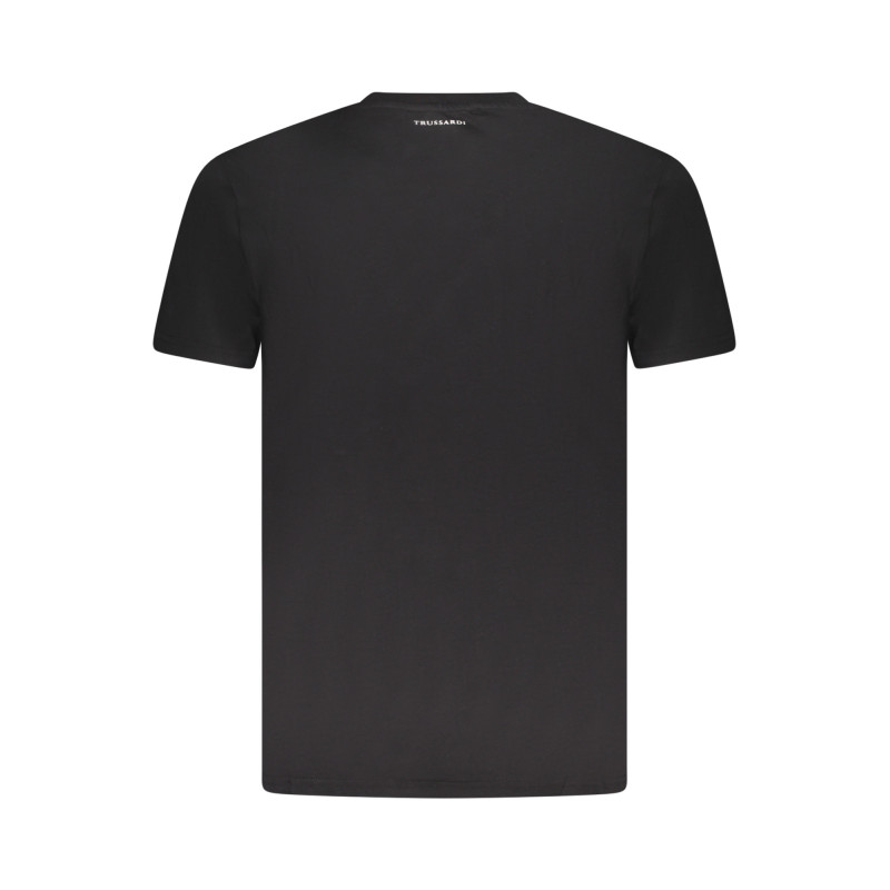 T-SHIRT À MANCHES COURTES TRUSSARDI HOMME NOIR