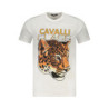 CAMISETA CAVALLI CLASS DE MANGA CORTA PARA HOMBRE BLANCA