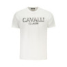 CAVALLI CLASS SHORT SLEEVE T-SHIRT MEN WHITE