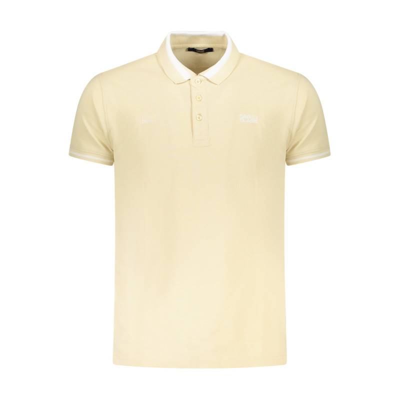 CAVALLI CLASS POLO SHORT SLEEVES MEN BEIGE